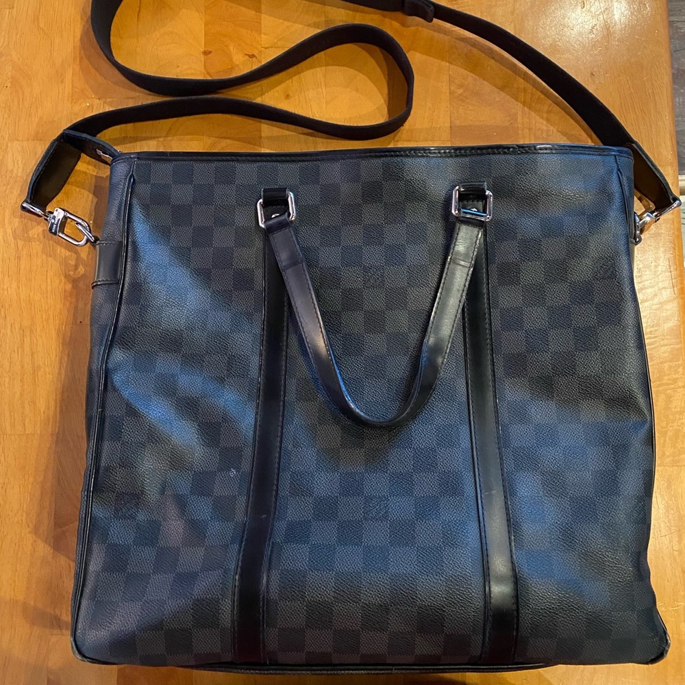 Louis Vuitton Tadao Handbag Damier Graphite MM